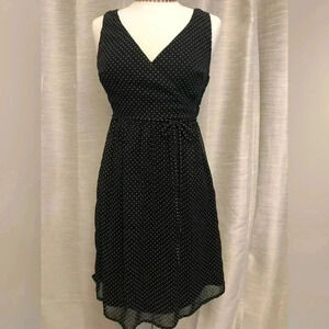 Merona B&W Polka Dot Dress